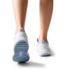 imageDREAM PAIRS Women Platform Chunky Lightweight Comfortable Casual LaceUp Sky Walking Fashion SneakersWhiteBlue