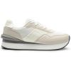 imageDREAM PAIRS Women Sneakers Tennis Ray Walking Platform Chunky Comfortable Lightweight Lace Up Casual Fashion SneakerBeigeWhite