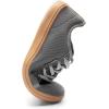 imageDREAM PAIRS Womens Barefoot Walking Wide Toe Box Zero Drop Minimalist Sneakers Non Slip Breathable Comfortable Lightweight Walking ShoesGreyBrown