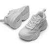 imageDREAM PAIRS Womens Platform Chunky Fashion Sneakers Jaxon Walking LaceUp Comfortable Dad Sneakers Workout Sport Work Casual Tennis ShoesGrey