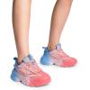 imageDREAM PAIRS Womens Platform Chunky Fashion Sneakers Jaxon Walking LaceUp Comfortable Dad Sneakers Workout Sport Work Casual Tennis ShoesRainbow