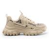 imageDREAM PAIRS Womens Platform Chunky Fashion Sneakers Y2K Maeve LaceUp Comfortable Sneakers Casual Walking ShoesApricotmaeve