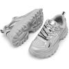 imageDREAM PAIRS Womens Platform Chunky Fashion Sneakers Y2K Maeve LaceUp Comfortable Sneakers Casual Walking ShoesGrey