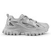 imageDREAM PAIRS Womens Platform Chunky Fashion Sneakers Y2K Maeve LaceUp Comfortable Sneakers Casual Walking ShoesGrey
