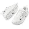 imageDREAM PAIRS Womens Platform Chunky Fashion Sneakers Y2K Maeve LaceUp Comfortable Sneakers Casual Walking ShoesWhite