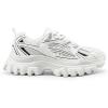 imageDREAM PAIRS Womens Platform Chunky Fashion Sneakers Y2K Maeve LaceUp Comfortable Sneakers Casual Walking ShoesWhite