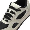 imageDREAM PAIRS Womens Skateboarding Shoes Low Top Walking LaceUp Comfortable Casual Vivi Fashion SneakersBlackBeige
