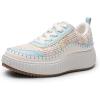 Blue/Rainbow-knit-arch