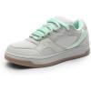 imageDREAM PAIRS Womens Skateboarding Shoes Low Top Walking LaceUp Comfortable Casual Vivi Fashion SneakersGrey