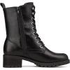 imageDREAM PAIRS Laceup Combat Boots Midcalf Military Winter Boot for WomenBlackPu