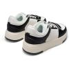 imageDREAM PAIRS Women Platform Chunky Sneakers Leather Oli Casual Fashion SneakerWhiteBlack
