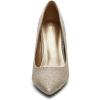 imageDREAM PAIRS Womens Closed Toe High Heels Dress Pointed Toe Wedding Pump ShoesGoldGlitter