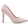 imageDREAM PAIRS Womens Closed Toe High Heels Dress Pointed Toe Wedding Pump ShoesPinkSuede