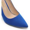 imageDREAM PAIRS Womens Closed Toe High Heels Dress Pointed Toe Wedding Pump ShoesRoyalBlue