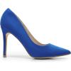 imageDREAM PAIRS Womens Closed Toe High Heels Dress Pointed Toe Wedding Pump ShoesRoyalBlue