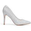 imageDREAM PAIRS Womens Closed Toe High Heels Dress Pointed Toe Wedding Pump ShoesSilverGlitter