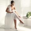 imageDREAM PAIRS Womens Closed Toe High Heels Dress Pointed Toe Wedding Pump ShoesWhitePu
