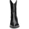 imageDREAM PAIRS Womens Cowboy Boots Pointed Toe Chunky Heel Cowgirl Boots Zipper PullOn Stitched Western Boots Ankle Boots for LadiesBlack