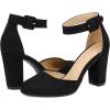 imageDREAM PAIRS Womens High Heel Ankle Strap Closed Toe Chunky Wedding Pumps ShoesBlackSuede