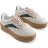 imageDREAM PAIRS Womens Platform Fashion Sneakers Chunky Casual Tennis Shoes Trendy Sneakers for WomenGrey