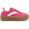 imageDREAM PAIRS Womens Platform Fashion Sneakers Chunky Casual Tennis Shoes Trendy Sneakers for WomenHot Pink