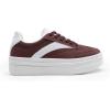 imageDREAM PAIRS Womens Platform Fashion Sneakers Chunky Casual Tennis Shoes Trendy Sneakers for WomenWine Red