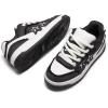 imageDREAM PAIRS Womens Sneakers Walking LaceUp Comfortable Casual Rube Flat LowTop Fashion Sneakers ShoesBlack