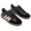 imageDREAM PAIRS Womens Tennis Sneakers Walking Nia Flat LowTop Casual LaceUp Comfortable Fashion Sneakers ShoesBlack