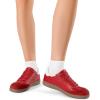 imageDREAM PAIRS Womens Tennis Sneakers Walking Nia Flat LowTop Casual LaceUp Comfortable Fashion Sneakers ShoesRed Multi