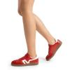 imageDREAM PAIRS Womens Tennis Sneakers Walking Nia Flat LowTop Casual LaceUp Comfortable Fashion Sneakers ShoesRedWhite