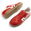 imageDREAM PAIRS Womens Tennis Sneakers Walking Nia Flat LowTop Casual LaceUp Comfortable Fashion Sneakers ShoesRedWhite