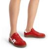 imageDREAM PAIRS Womens Tennis Sneakers Walking Nia Flat LowTop Casual LaceUp Comfortable Fashion Sneakers ShoesRedWhite