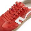 imageDREAM PAIRS Womens Tennis Sneakers Walking Nia Flat LowTop Casual LaceUp Comfortable Fashion Sneakers ShoesRedWhite