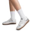 imageDREAM PAIRS Womens Tennis Sneakers Walking Nia Flat LowTop Casual LaceUp Comfortable Fashion Sneakers ShoesSilver