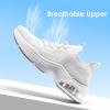 imageDREAM PAIRS Womens Walking Sneakers Slipon Air Cushion Nori Slip Resistant Tennis Casual Gym Workout Chas Nurse Restaurant Work ShoesWhite