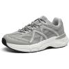 imageDREAM PAIRS Mens Retro Fashion Sneakers Cam Classic Y2K Chunky Comfortable Casual Lifestyle Walking Tennis ShoesGrey