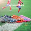imageDREAM PAIRS Boys Girls Soccer Cleats Youth Firm Groud Athletic Outdoor Trainning Football Shoes for LittleBig KidOrangeDarkGreyYellow