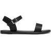 imageDREAM PAIRS Womens Ankle Strap Flat Sandals Open Toes One Band Buckle Summer Dressy SandalsBlack Monochrome