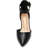 imageDREAM PAIRS Womens Low Heel Pump ShoesBlackPu
