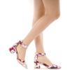 imageDREAM PAIRS Womens Low Heel Pump ShoesFloral