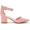 imageDREAM PAIRS Womens Low Heel Pump ShoesPinkSuede