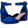 imageDREAM PAIRS Womens Low Heel Pump ShoesRoyalBlue