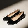 imageDREAM PAIRS Womens Mila Low Chunky Heel Pump ShoesBlackpat