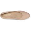 imageDREAM PAIRS Womens Mila Low Chunky Heel Pump ShoesNudeSuede
