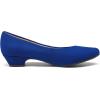 imageDREAM PAIRS Womens Mila Low Chunky Heel Pump ShoesRoyalBlue