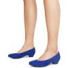 imageDREAM PAIRS Womens Mila Low Chunky Heel Pump ShoesRoyalBlue