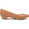 imageDREAM PAIRS Womens Mila Low Chunky Heel Pump ShoesTanPu