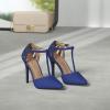 imageDREAM PAIRS Womens OppointedMary Pump ShoeRoyalBlue