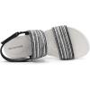 imageDREAM PAIRS Womens Walking Sandals Lightweight Soft Footbed Low Wedge Comfort Indoor Outdoor Flat SandalsBlack