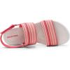 imageDREAM PAIRS Womens Walking Sandals Lightweight Soft Footbed Low Wedge Comfort Indoor Outdoor Flat SandalsRed